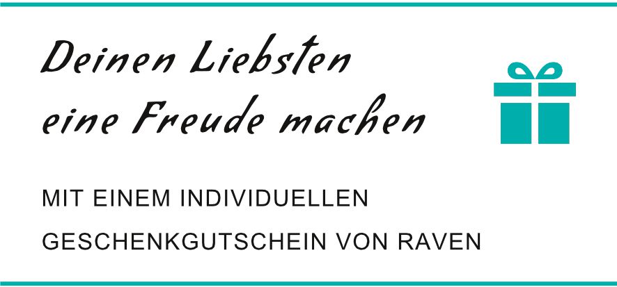 Geschenkgutscheine für personalisierten & handgravierten Schmuck von Raven Edelstahlschmuck